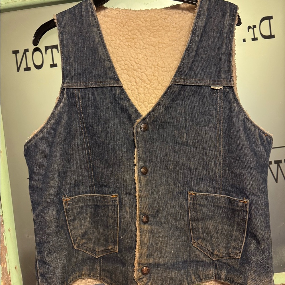 Very Rare Nelson 1970’s Trucker Denim Vest